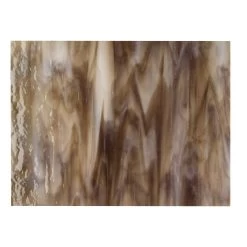 Bullseye White, Dark Brown Streaky - 90 COE 9 Bullseye White, Dark Brown Streaky - 90 COE -Stained Glass Deals Store 195707 30