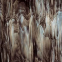 Bullseye White, Dark Brown Streaky - 90 COE 10 Bullseye White, Dark Brown Streaky - 90 COE -Stained Glass Deals Store 195707 40