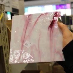 Youghiogheny White Opal, Copper Ruby And Gold Pink Reproduction -Stained Glass Deals Store 195899 50