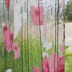 Bullseye Light Pink And White On Clear Fracture-Streamers - 90 COE -Stained Glass Deals Store 198532 20