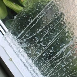 Bullseye Vanilla And White On Clear Mardi Gras - 90 COE -Stained Glass Deals Store 198543 30