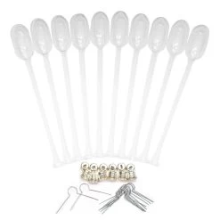 Sealed End Clear Cylinder 10 Pack - 90 COE