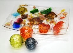 Sealed End Clear Cylinder 10 Pack - 90 COE -Stained Glass Deals Store 200608 80