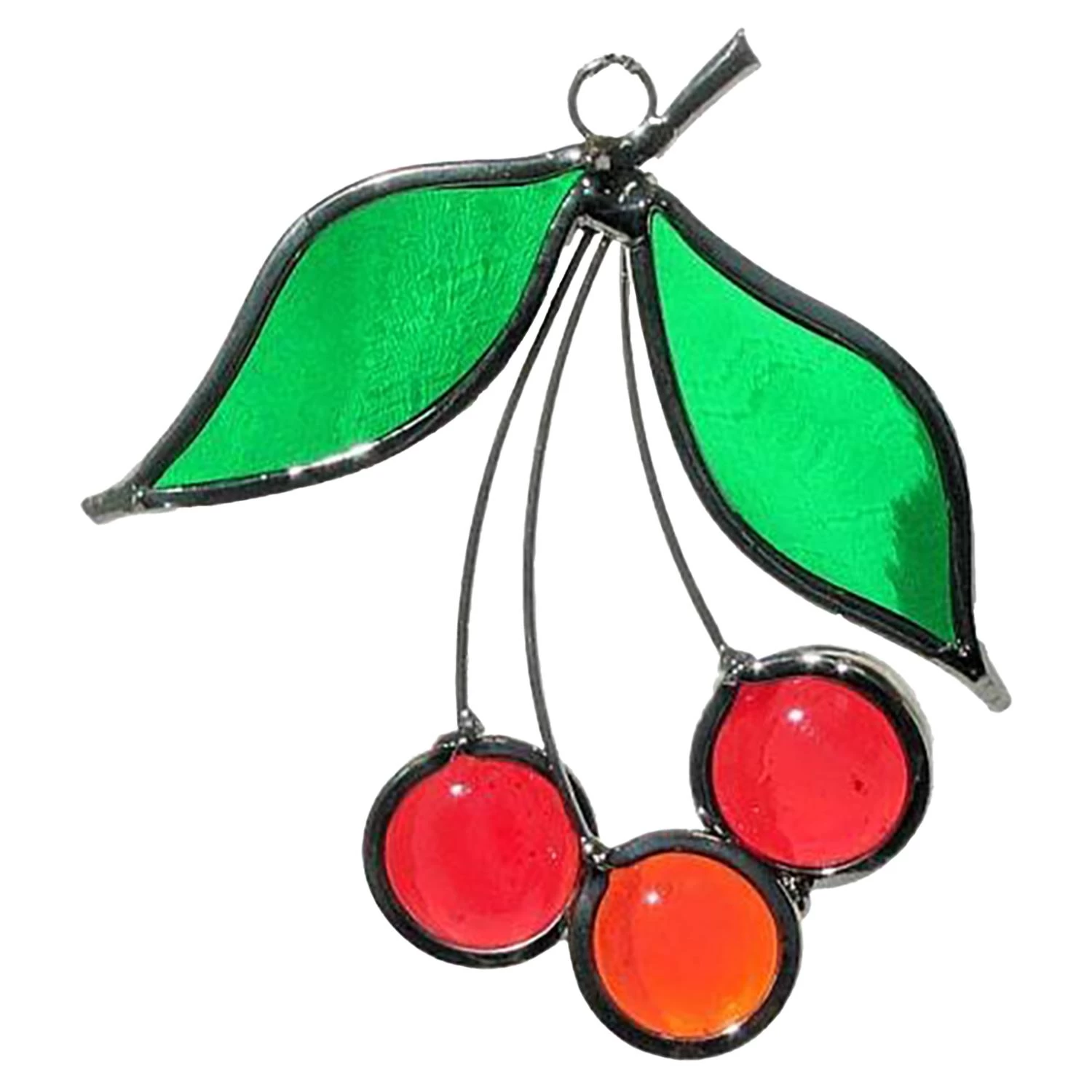 Pre-Cut Cherries Suncatcher Kit 1 Pre-Cut Cherries Suncatcher Kit
