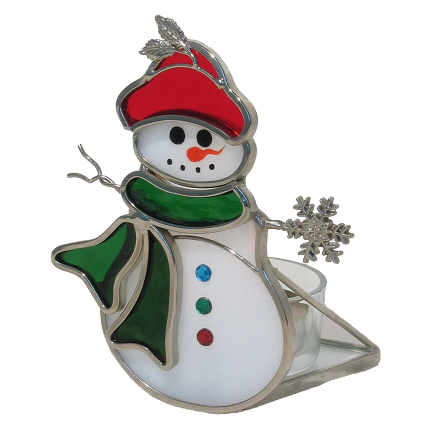 Pre-Cut Snowman Votive Kit 1 Pre-Cut Snowman Votive Kit