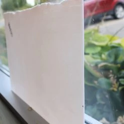 Bullseye Light Peach Cream Opal Double Rolled - 90 COE 11 Bullseye Light Peach Cream Opal Double Rolled - 90 COE -Stained Glass Deals Store 203293 40