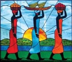 Kokomo Olive Green Transparent Light Seedy -Stained Glass Deals Store 203538 40