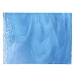 Bullseye Light Turquoise Blue, True Blue Streaky - 90 COE -Stained Glass Deals Store 205353 20