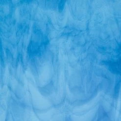 Bullseye Light Turquoise Blue, True Blue Streaky - 90 COE -Stained Glass Deals Store 205353 30