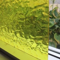 Wissmach Yellow Transparent Flemish -Stained Glass Deals Store 205908 20