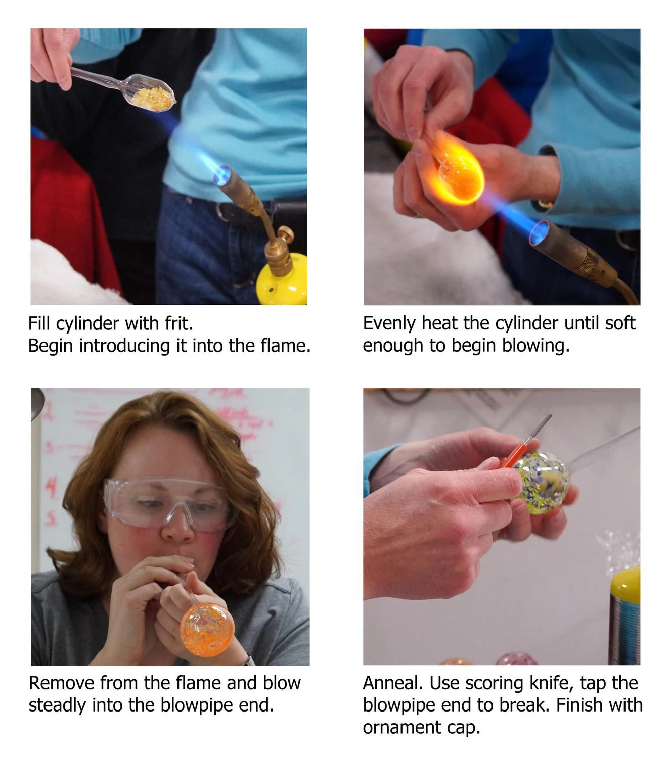 Glaskolben Blown Glass Ornaments Kit 2 Glaskolben Blown Glass Ornaments Kit - Image 2