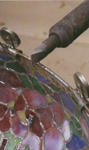 Odyssey Making Tiffany Lamps 4 Odyssey Making Tiffany Lamps - Image 4