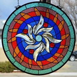 Pinwheel Bevel Cluster -Stained Glass Deals Store 208816 20