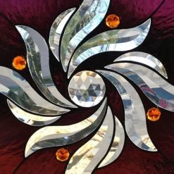 Pinwheel Bevel Cluster -Stained Glass Deals Store 208816 40
