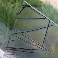 Bullseye Black Chopstix On Clear Rainbow Iridized - 90 COE -Stained Glass Deals Store 211754 30