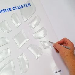 Elegant Burst Bevel Cluster 13 Elegant Burst Bevel Cluster -Stained Glass Deals Store 211989 40