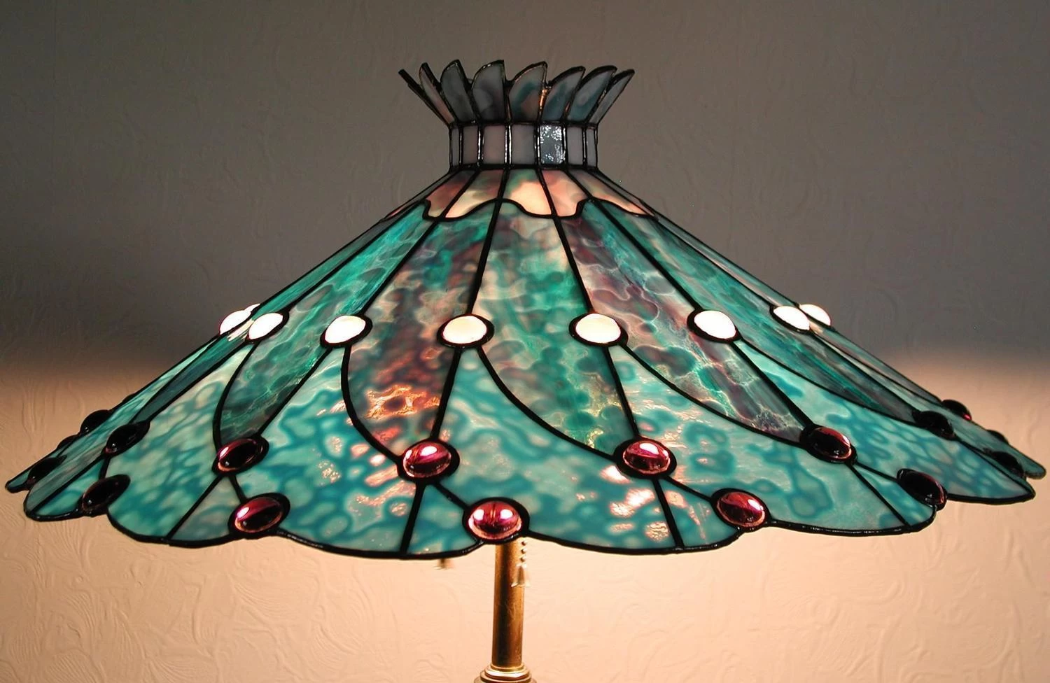 Bullseye Ring Mottles Glass Pack 6 Bullseye Ring Mottles Glass Pack - Image 6