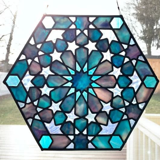 Bullseye Ring Mottles Glass Pack 9 Bullseye Ring Mottles Glass Pack - Image 9