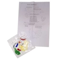 Pre-Cut Rooster Night Light Kit -Stained Glass Deals Store 212772 30