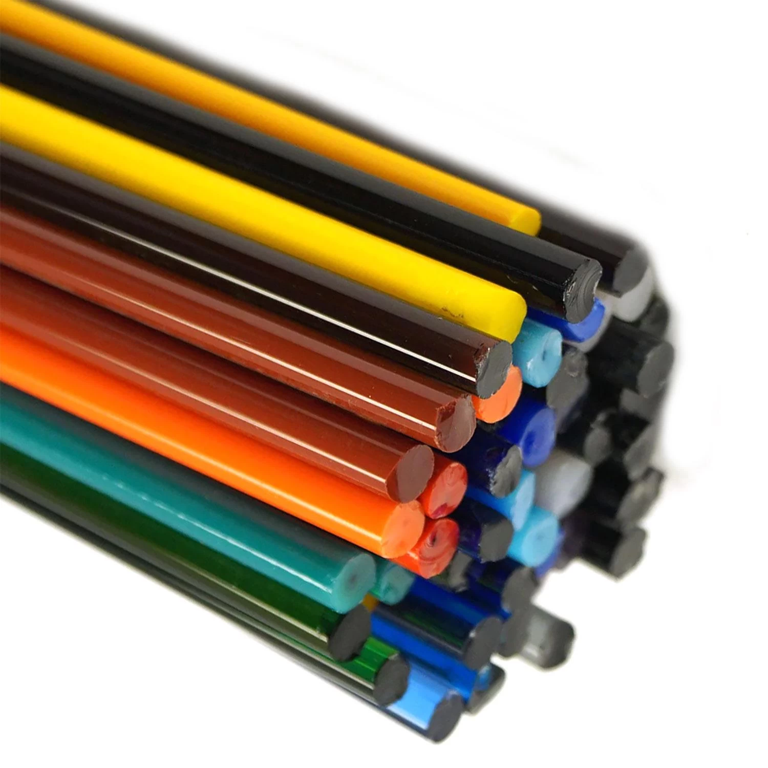 Mardi Gras Rod Assortment - 96 COE 1 Mardi Gras Rod Assortment - 96 COE