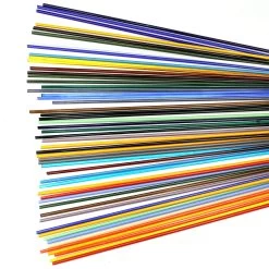 Mardi Gras Rod Assortment - 96 COE 8 Mardi Gras Rod Assortment - 96 COE -Stained Glass Deals Store 212879 30