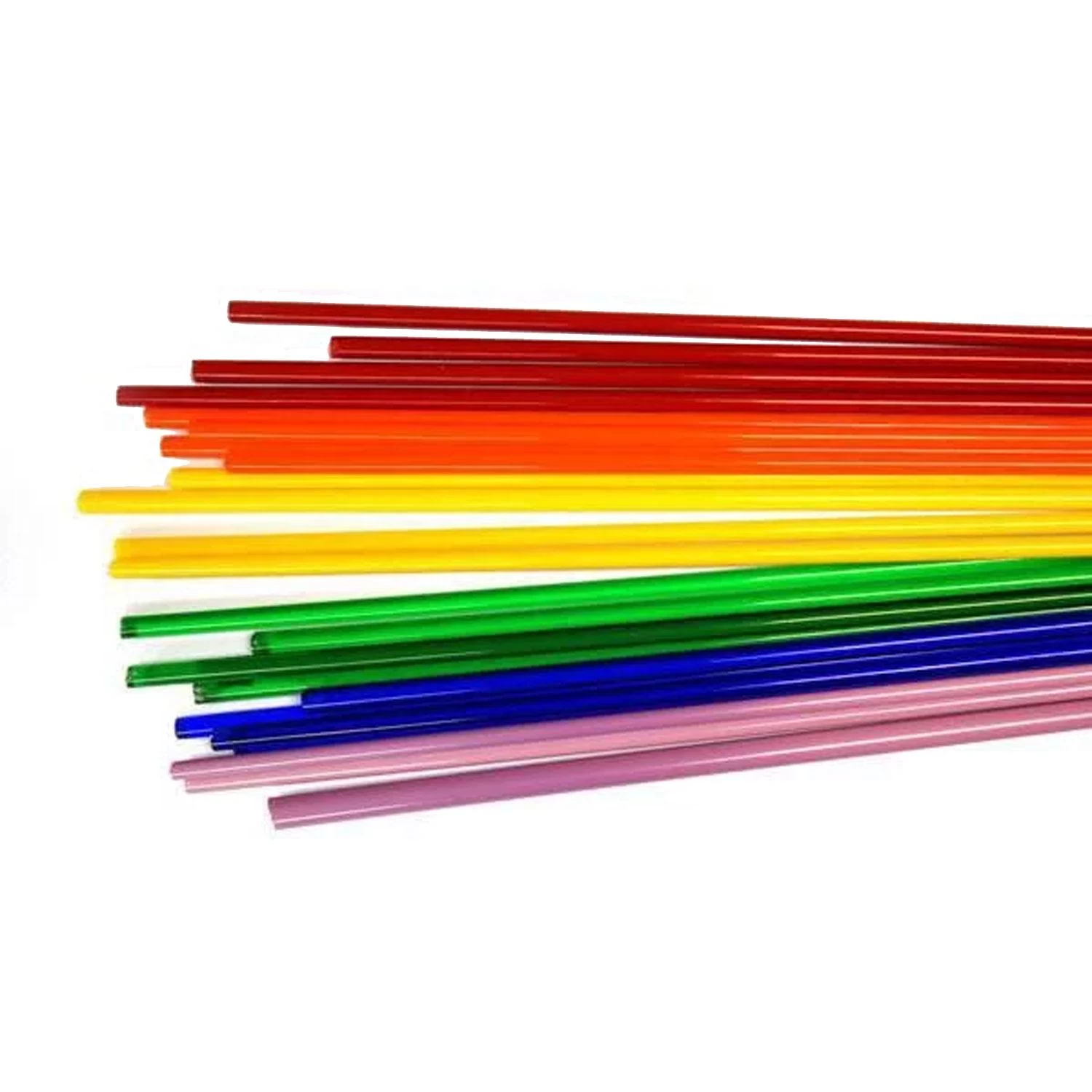 Rainbow Effetre Rod Assortment - 104 COE 1 Rainbow Effetre Rod Assortment - 104 COE