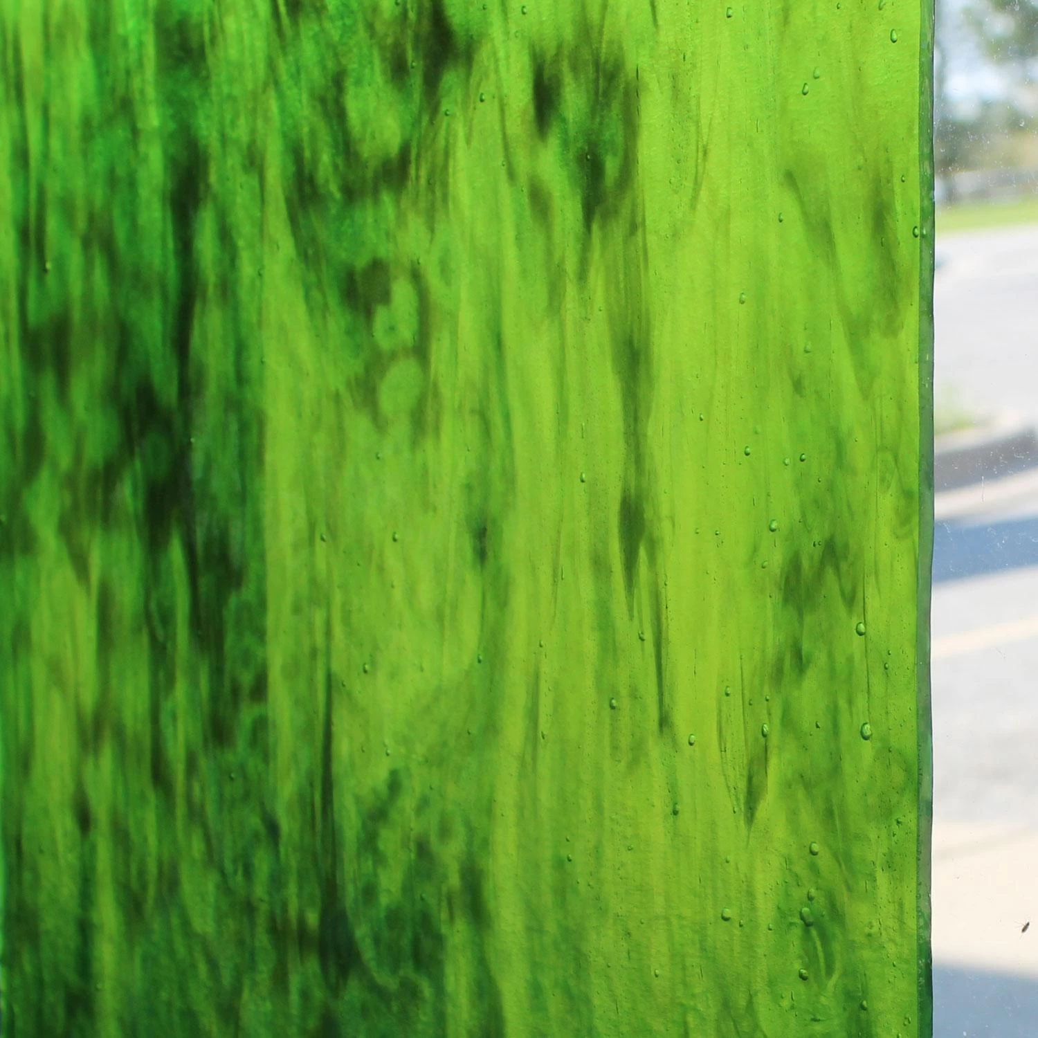 Youghiogheny Lime Green And Emerald Green Opal Stipple 3 Youghiogheny Lime Green And Emerald Green Opal Stipple - Image 3