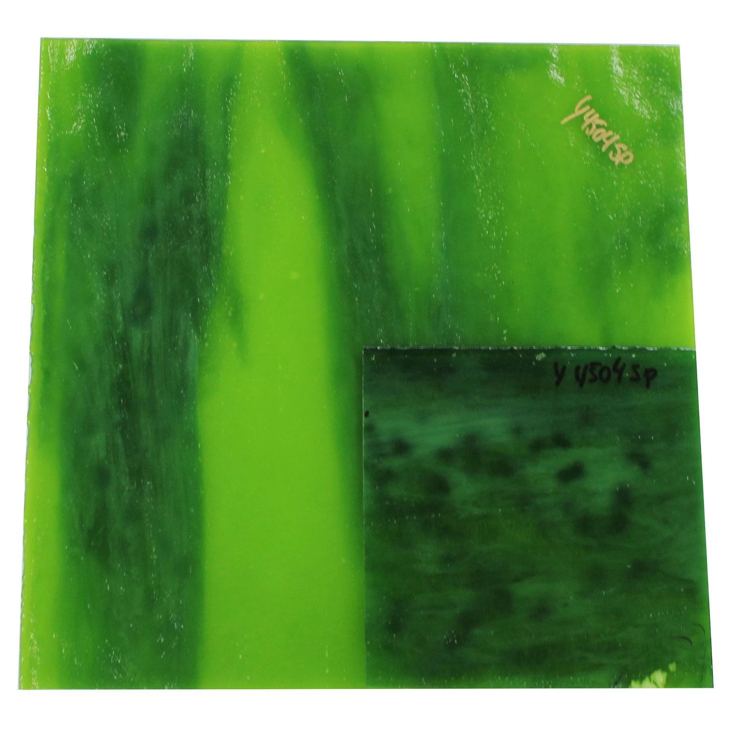 Youghiogheny Lime Green And Emerald Green Opal Stipple 8 Youghiogheny Lime Green And Emerald Green Opal Stipple - Image 8