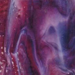 Bullseye Cranberry Pink, Gold Purple, White Soft Ripple Streaky - 90 COE