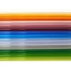 Fireworks Transparent Glass Rod 15 Piece Assortment - 104 COE