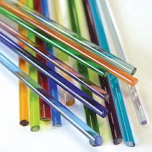 Fireworks Transparent Glass Rod 15 Piece Assortment - 104 COE 3 Fireworks Transparent Glass Rod 15 Piece Assortment - 104 COE - Image 3