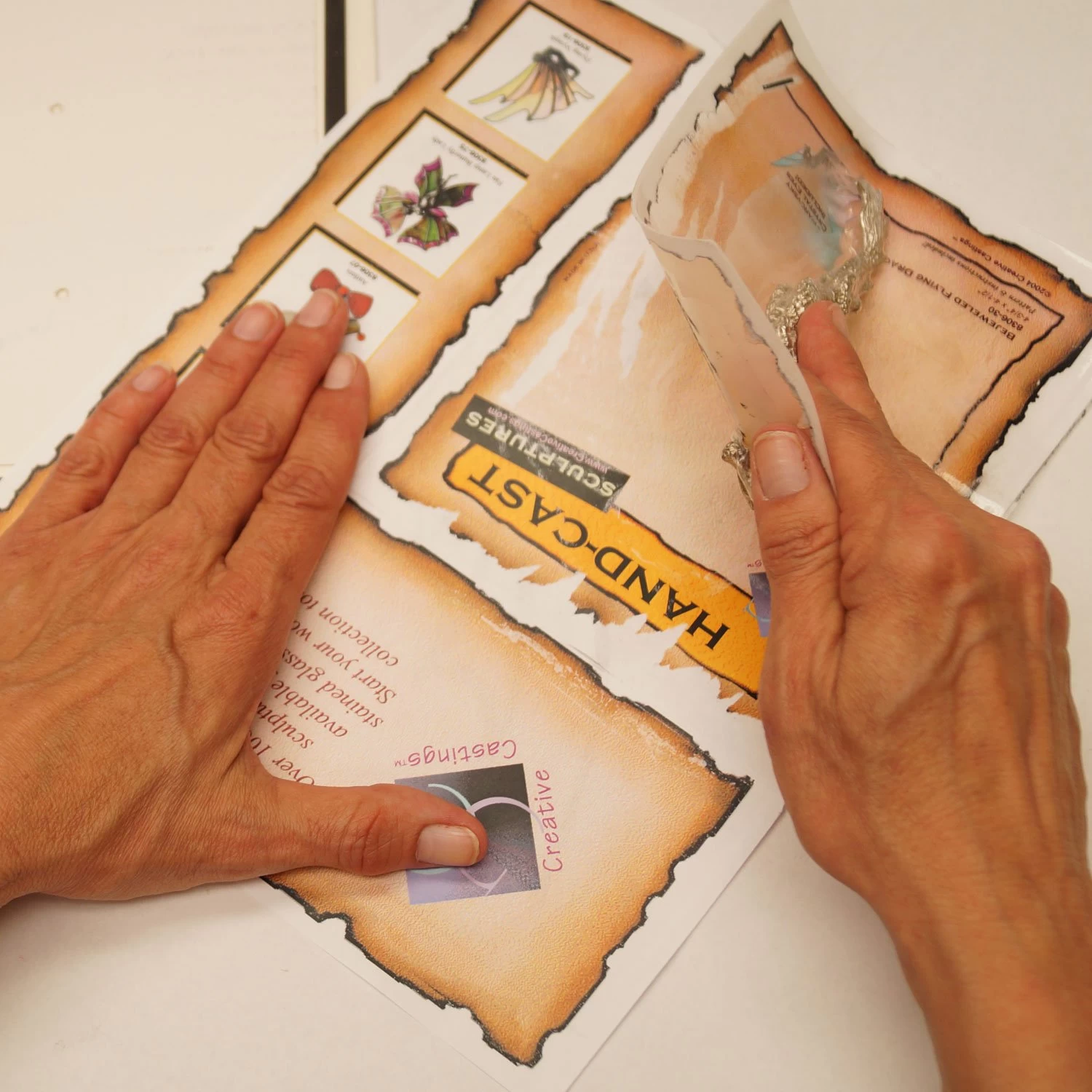 Flying Dragon Lead Free Metal Figurine 6 Flying Dragon Lead Free Metal Figurine - Image 6