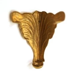 Fancy Brass Box Feet - 12 Pack -Stained Glass Deals Store 221905 30