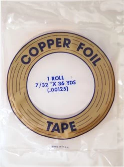 7/32" Edco Copper Foil - 1.25 Mil