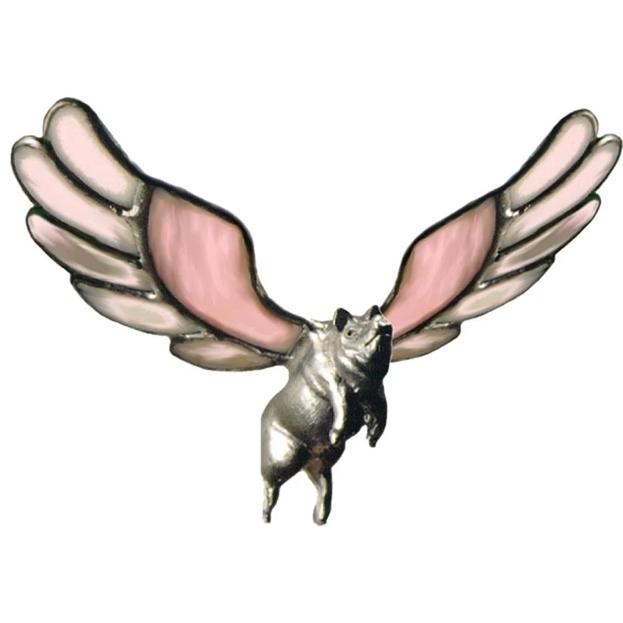 Flying Pig Lead Free Figurine 1 Flying Pig Lead Free Figurine
