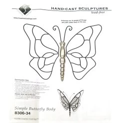 Butterfly Lead Free Figurine -Stained Glass Deals Store 224008 40