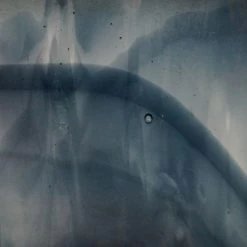 Kokomo Steel Blue And Clear Transparent Streaky -Stained Glass Deals Store 224571 20