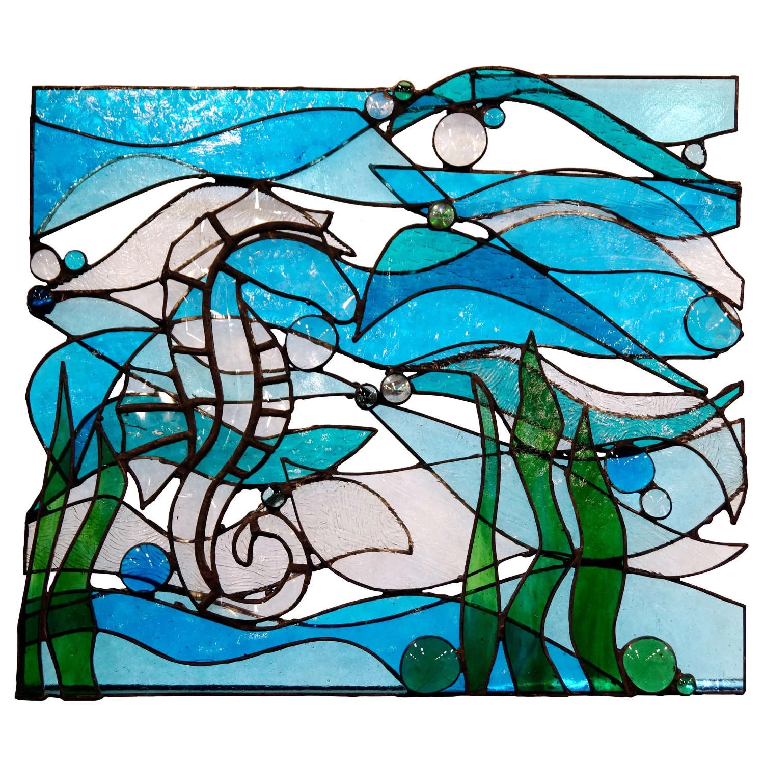 Kokomo Christmas Green And Clear Transparent Streaky 3 Kokomo Christmas Green And Clear Transparent Streaky - Image 3