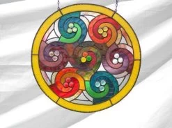 Wissmach Pinwheel Transparents Glass Pack -Stained Glass Deals Store 224739 60