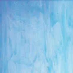 Oceanside White & Sky Blue Opal Streaky - 96 COE