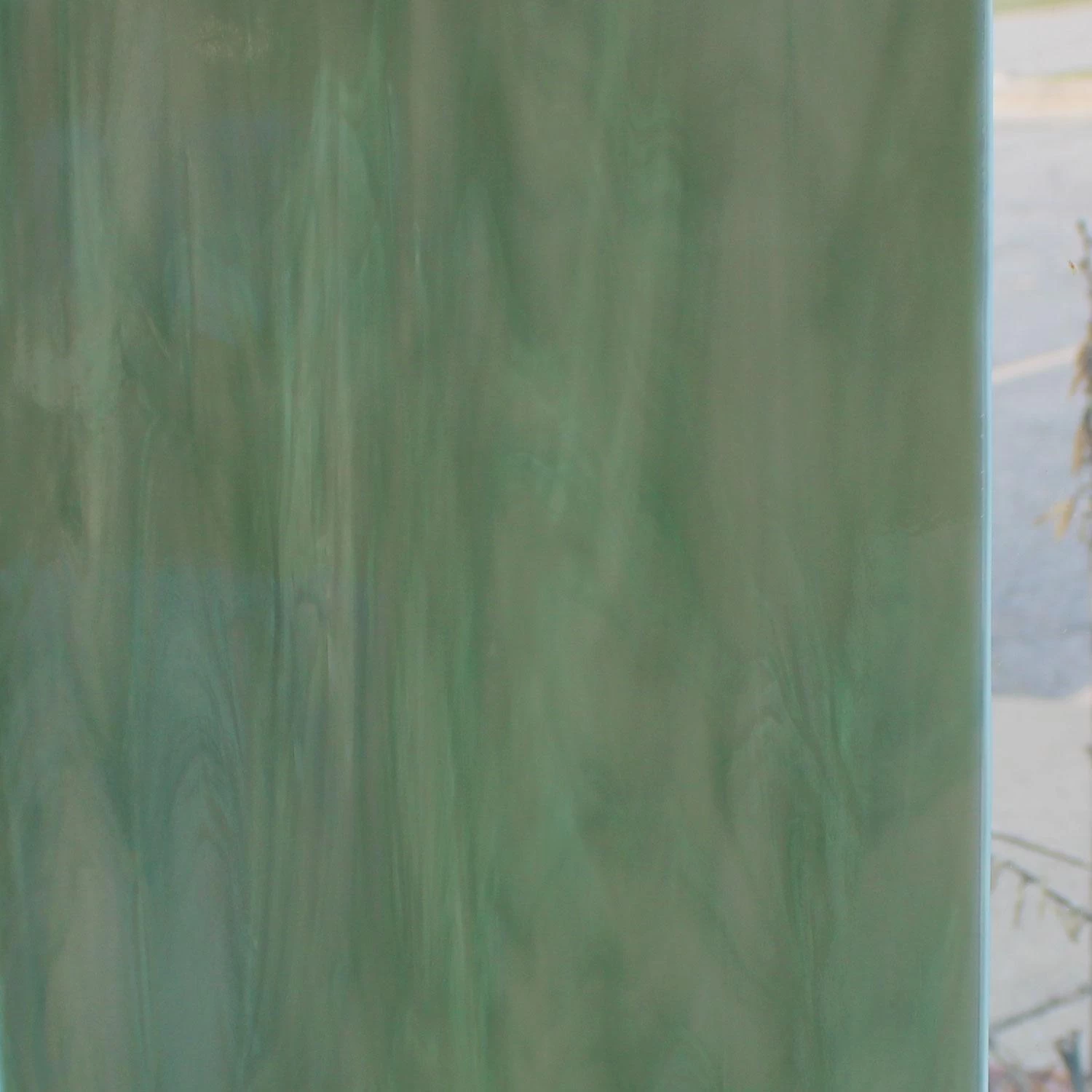 Oceanside Seafoam Green And White Translucent Streaky - 96 COE 1 Oceanside Seafoam Green And White Translucent Streaky - 96 COE