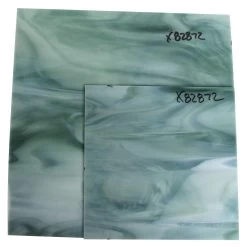 Oceanside Seafoam Green And White Translucent Streaky - 96 COE 14 Oceanside Seafoam Green And White Translucent Streaky - 96 COE -Stained Glass Deals Store 226391 50