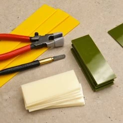 Oceanside Almond Opal - 96 COE -Stained Glass Deals Store 226409 20