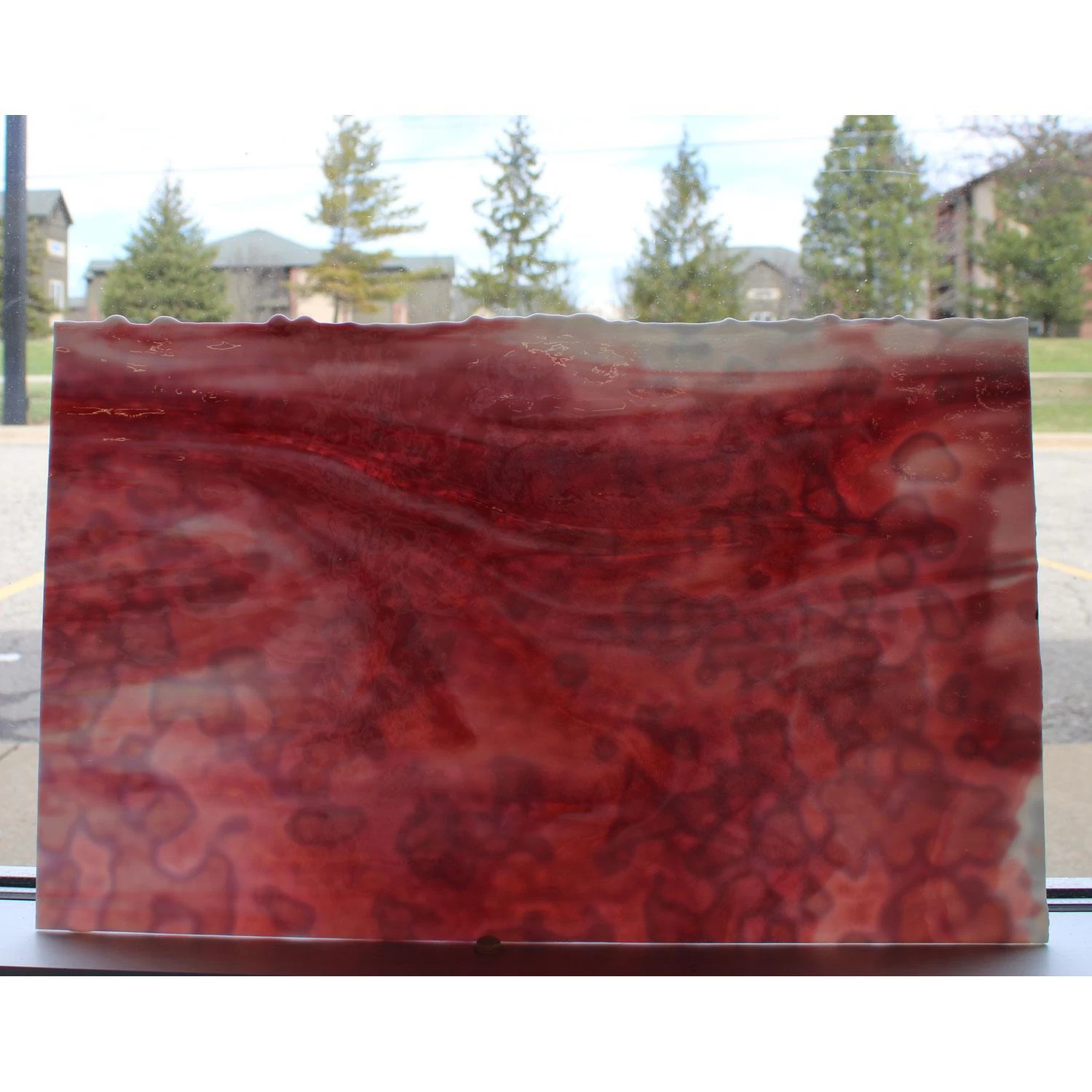 Bullseye White And Gold Pink Mottle 2 Bullseye White And Gold Pink Mottle - Image 2