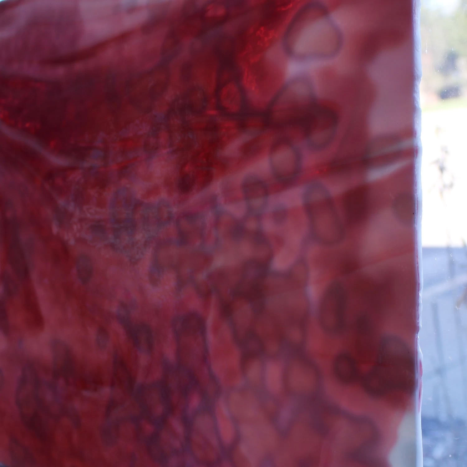 Bullseye White And Gold Pink Mottle 5 Bullseye White And Gold Pink Mottle - Image 5