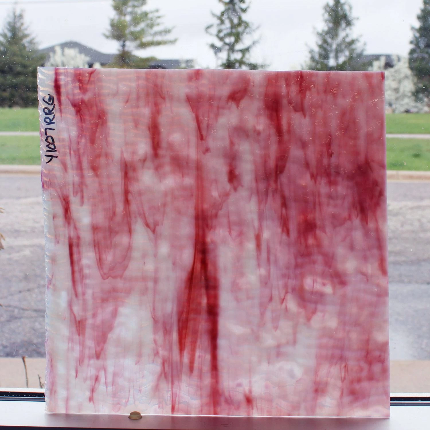 Youghiogheny White And Bubblegum Pink Ripple Reproduction 2 Youghiogheny White And Bubblegum Pink Ripple Reproduction - Image 2