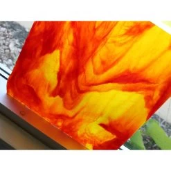 Youghiogheny Lemon Yellow Ice And Red Stipple 12 Youghiogheny Lemon Yellow Ice And Red Stipple -Stained Glass Deals Store 229661 30