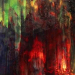 Youghiogheny White Opal, Dark Green And Copper Ruby Reproduction