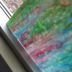 Youghiogheny White Opal, Turquoise, Green And Gold Pink Reproduction 12 Youghiogheny White Opal, Turquoise, Green And Gold Pink Reproduction -Stained Glass Deals Store 229685 30