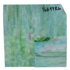 Youghiogheny White Opal, Turquoise, Green And Gold Pink Reproduction 17 Youghiogheny White Opal, Turquoise, Green And Gold Pink Reproduction -Stained Glass Deals Store 229685 80